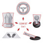 Imagen de KIT DE PROTECCION COBERTOR PARA INTERIOR DEL VEHICULO                                                                   